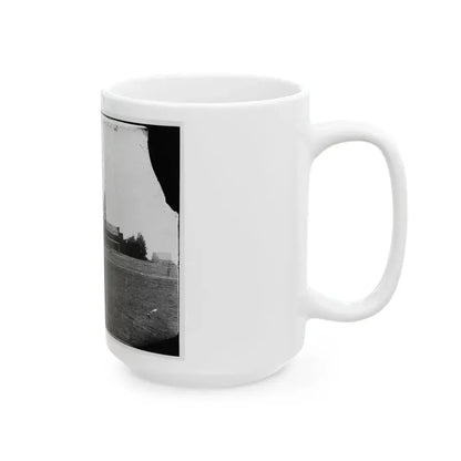 Brandy Station, Virginia. Headquarters Of Gen. John Henry Hobart Ward 001 (U.S. Civil War) White Coffee Mug - Go Mug Yourself
