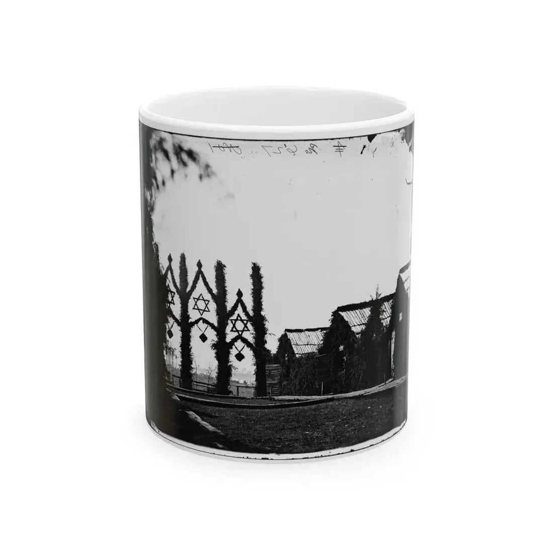 Brandy Station, Virginia. Headquarters Of Gen. John Henry Hobart Ward (U.S. Civil War) White Coffee Mug 11oz - Go Mug Yourself