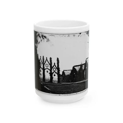 Brandy Station, Virginia. Headquarters Of Gen. John Henry Hobart Ward (U.S. Civil War) White Coffee Mug 15oz - Go Mug Yourself