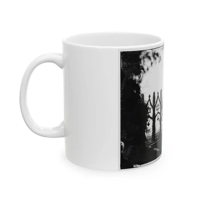 Brandy Station, Virginia. Headquarters Of Gen. John Henry Hobart Ward (U.S. Civil War) White Coffee Mug - Go Mug Yourself