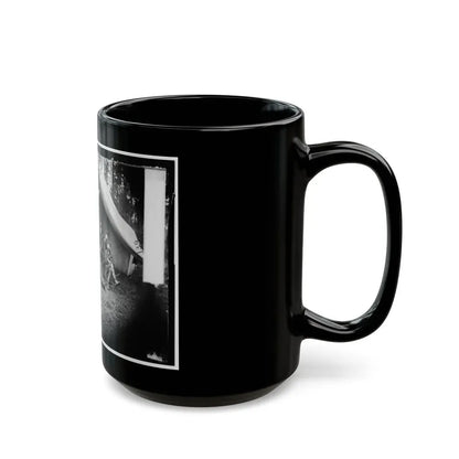 Brandy Station, Virginia. Major William Riddle And Friends. Headquarters, Army Of The Potomac (U.S. Civil War) Black Coffee Mug - Go Mug Yourself