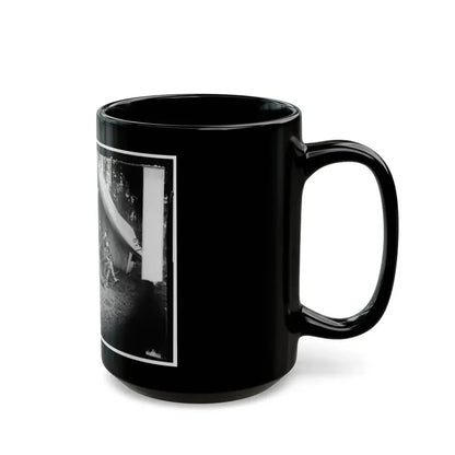 Brandy Station, Virginia. Major William Riddle And Friends. Headquarters, Army Of The Potomac (U.S. Civil War) Black Coffee Mug - Go Mug Yourself