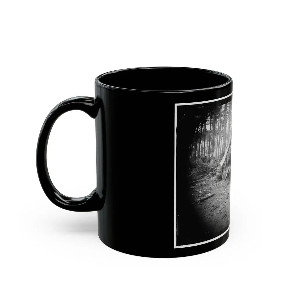Brandy Station, Virginia. Major William Riddle And Friends. Headquarters, Army Of The Potomac (U.S. Civil War) Black Coffee Mug - Go Mug Yourself