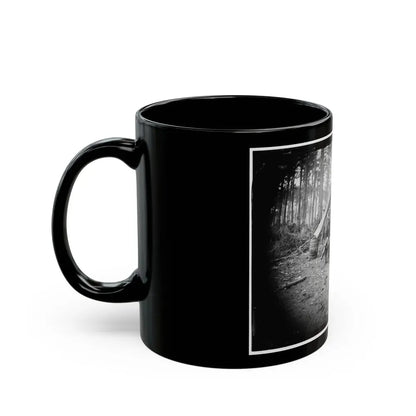Brandy Station, Virginia. Major William Riddle And Friends. Headquarters, Army Of The Potomac (U.S. Civil War) Black Coffee Mug - Go Mug Yourself
