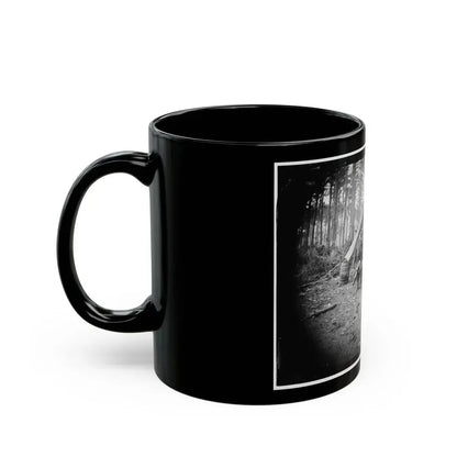 Brandy Station, Virginia. Major William Riddle And Friends. Headquarters, Army Of The Potomac (U.S. Civil War) Black Coffee Mug - Go Mug Yourself