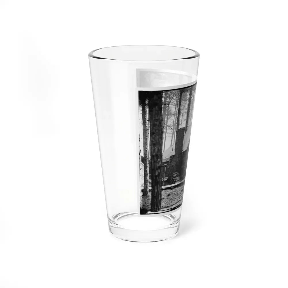 Brandy Station, Virginia. Officer's Winter Quarters Headquarters Army Of The Potomac (U.S. Civil War) Pint Glass 16oz - Go Mug Yourself