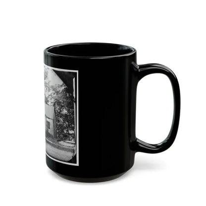 Brandy Station, Virginia . Officers' Quarters (U.S. Civil War) Black Coffee Mug - Go Mug Yourself