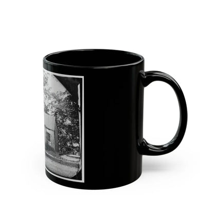 Brandy Station, Virginia . Officers' Quarters (U.S. Civil War) Black Coffee Mug - Go Mug Yourself