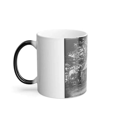 Brandy Station, Virginia . Officers' Quarters (U.S. Civil War) Color Changing Coffee Mug 11oz - Go Mug Yourself