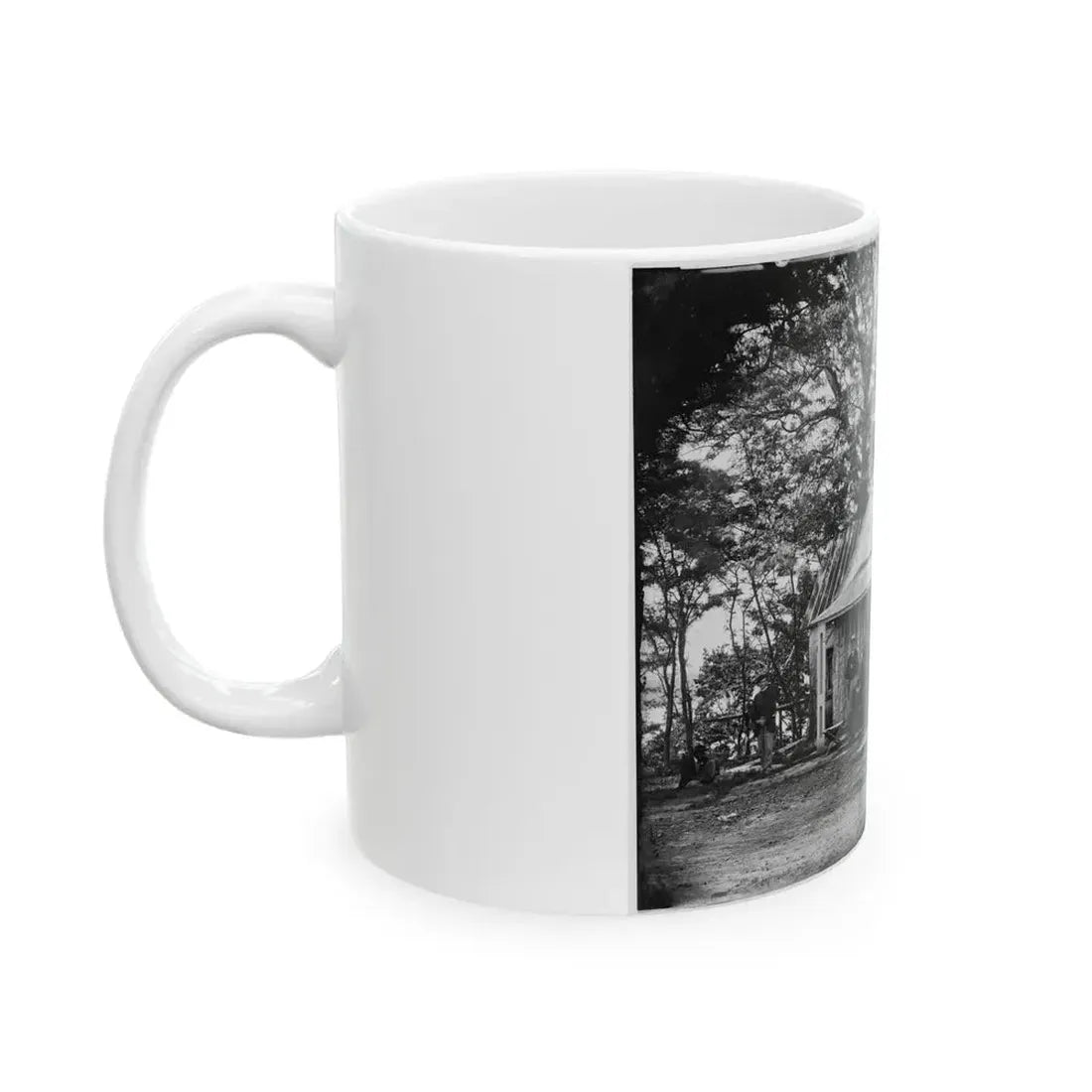 Brandy Station, Virginia . Officers' Quarters (U.S. Civil War) White Coffee Mug - Go Mug Yourself