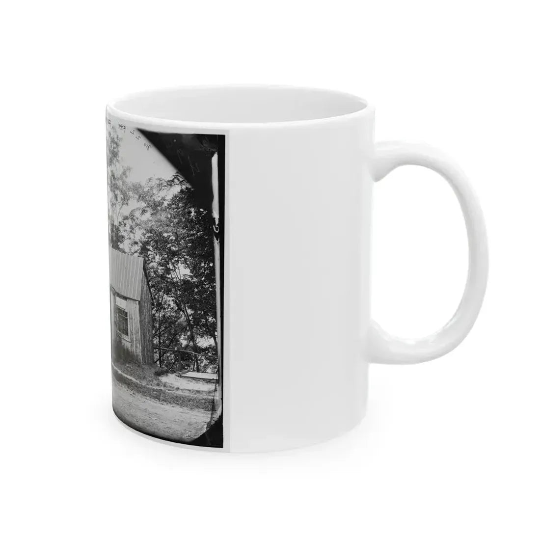 Brandy Station, Virginia . Officers' Quarters (U.S. Civil War) White Coffee Mug - Go Mug Yourself