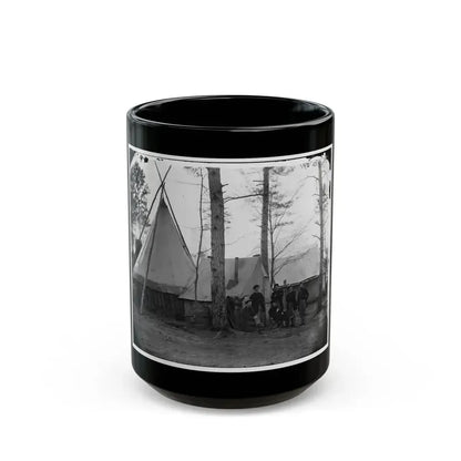 Brandy Station, Virginia. Provost Marshal Clerks, Headquarters, Army Of The Potomac (U.S. Civil War) Black Coffee Mug 15oz - Go Mug Yourself