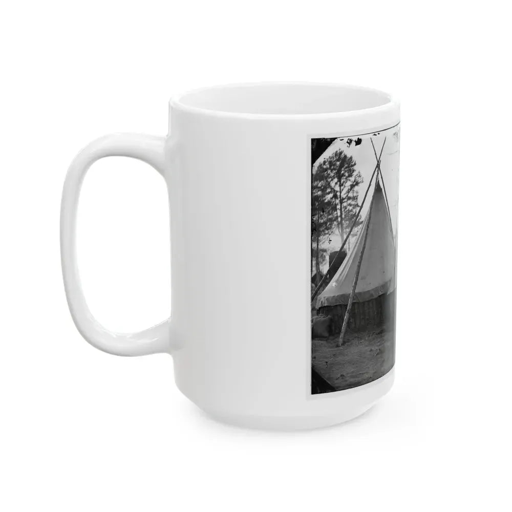 Brandy Station, Virginia. Provost Marshal Clerks, Headquarters, Army Of The Potomac (U.S. Civil War) White Coffee Mug - Go Mug Yourself