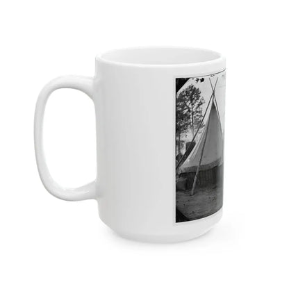 Brandy Station, Virginia. Provost Marshal Clerks, Headquarters, Army Of The Potomac (U.S. Civil War) White Coffee Mug - Go Mug Yourself