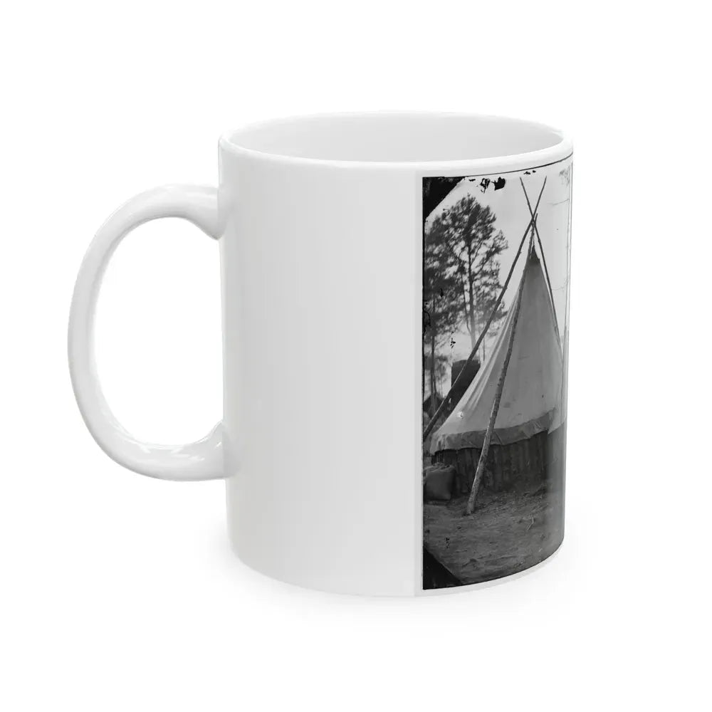 Brandy Station, Virginia. Provost Marshal Clerks, Headquarters, Army Of The Potomac (U.S. Civil War) White Coffee Mug - Go Mug Yourself