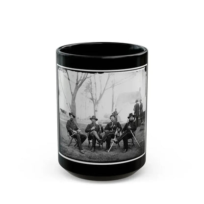 Brandy Station, Virginia. Provost Marshals Of 3d Army Corps (U.S. Civil War) Black Coffee Mug 15oz - Go Mug Yourself
