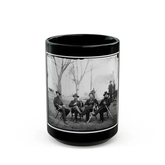 Brandy Station, Virginia. Provost Marshals Of 3d Army Corps (U.S. Civil War) Black Coffee Mug 15oz - Go Mug Yourself