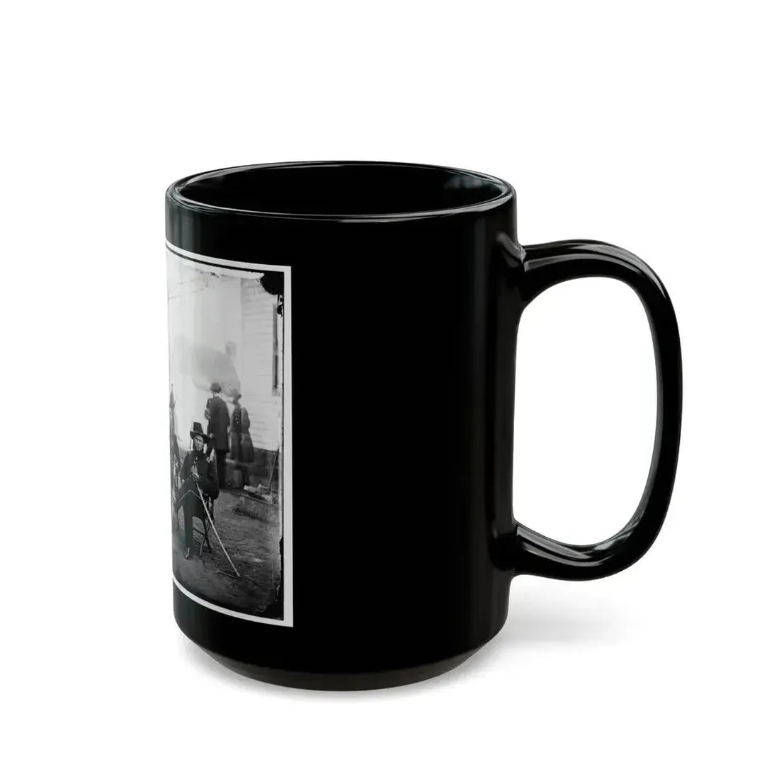 Brandy Station, Virginia. Provost Marshals Of 3d Army Corps (U.S. Civil War) Black Coffee Mug - Go Mug Yourself
