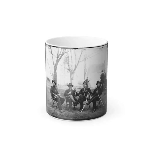 Brandy Station, Virginia. Provost Marshals of 3D Army Corps (U.S. Civil War) Color Changing Coffee Mug 11oz Default Title 11oz - Go Mug Yourself