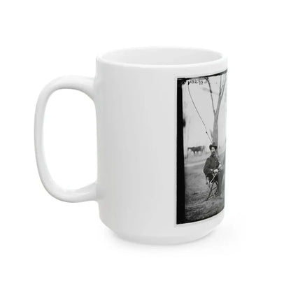 Brandy Station, Virginia. Provost Marshals Of 3d Army Corps (U.S. Civil War) White Coffee Mug - Go Mug Yourself