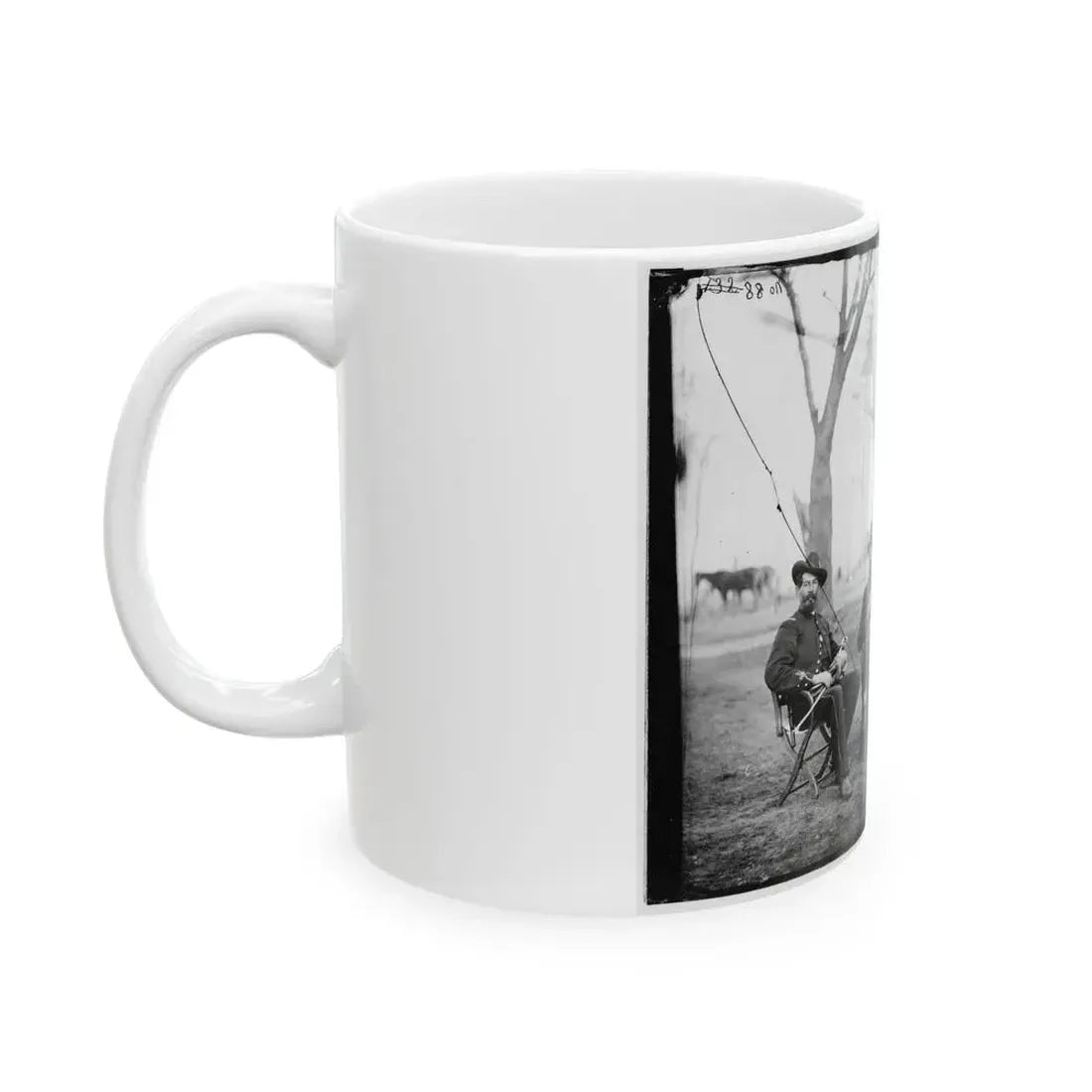 Brandy Station, Virginia. Provost Marshals Of 3d Army Corps (U.S. Civil War) White Coffee Mug - Go Mug Yourself