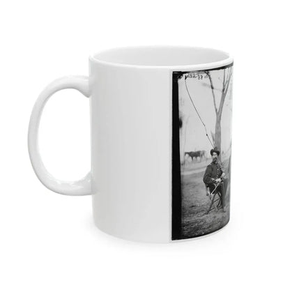Brandy Station, Virginia. Provost Marshals Of 3d Army Corps (U.S. Civil War) White Coffee Mug - Go Mug Yourself