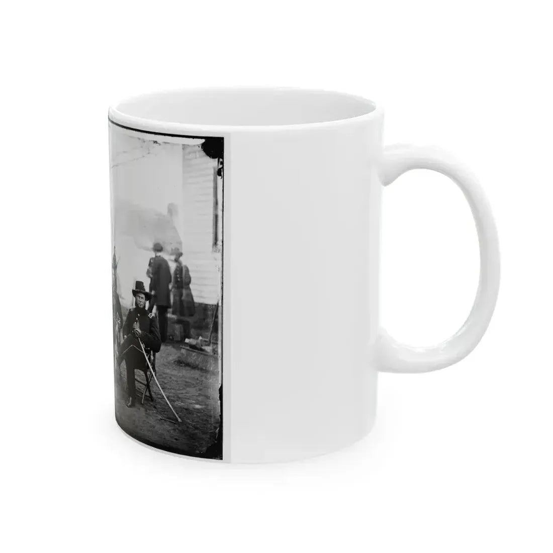 Brandy Station, Virginia. Provost Marshals Of 3d Army Corps (U.S. Civil War) White Coffee Mug - Go Mug Yourself