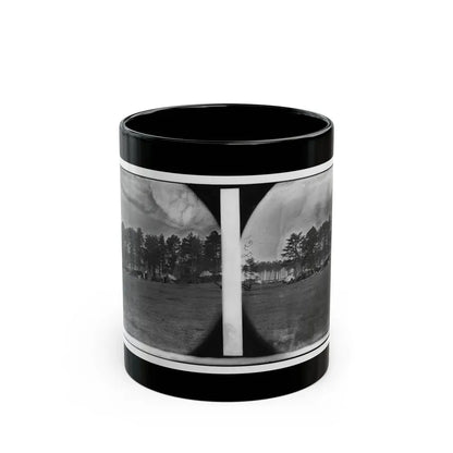 Brandy Station, Virginia. Quarters Of Capt. Clinton, C.S. Of Provost Marshals Department. Headquarters, Army Of The Potomac (U.S. Civil War) Black Coffee Mug 11oz - Go Mug Yourself