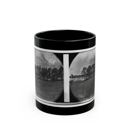 Brandy Station, Virginia. Quarters Of Capt. Clinton, C.S. Of Provost Marshals Department. Headquarters, Army Of The Potomac (U.S. Civil War) Black Coffee Mug 11oz - Go Mug Yourself
