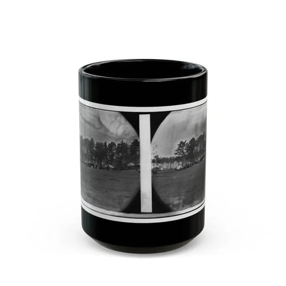 Brandy Station, Virginia. Quarters Of Capt. Clinton, C.S. Of Provost Marshals Department. Headquarters, Army Of The Potomac (U.S. Civil War) Black Coffee Mug 15oz - Go Mug Yourself