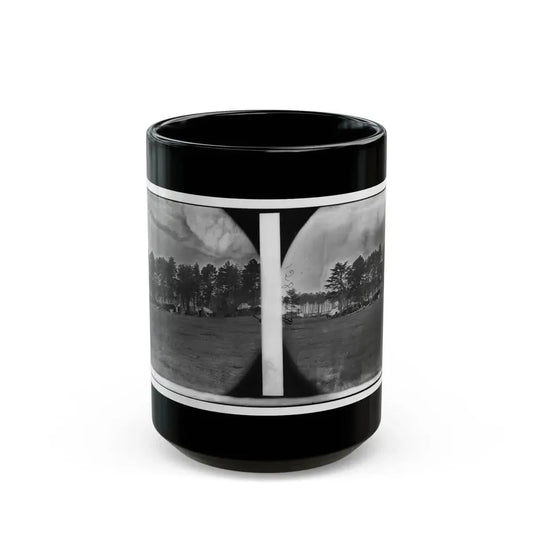 Brandy Station, Virginia. Quarters Of Capt. Clinton, C.S. Of Provost Marshals Department. Headquarters, Army Of The Potomac (U.S. Civil War) Black Coffee Mug 15oz - Go Mug Yourself