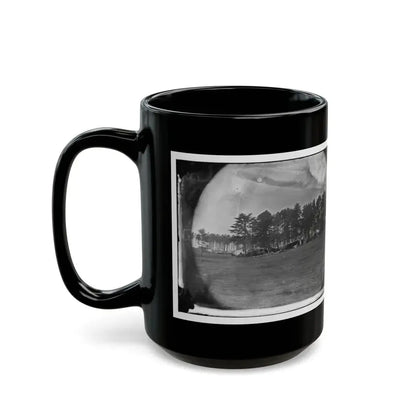 Brandy Station, Virginia. Quarters Of Capt. Clinton, C.S. Of Provost Marshals Department. Headquarters, Army Of The Potomac (U.S. Civil War) Black Coffee Mug - Go Mug Yourself