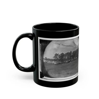 Brandy Station, Virginia. Quarters Of Capt. Clinton, C.S. Of Provost Marshals Department. Headquarters, Army Of The Potomac (U.S. Civil War) Black Coffee Mug - Go Mug Yourself