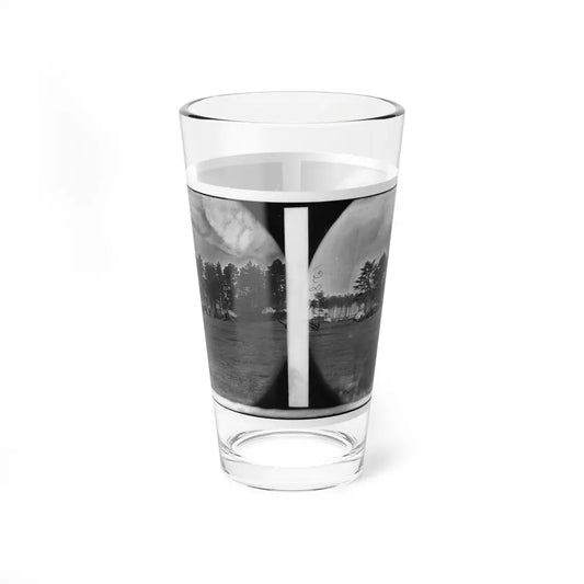 Brandy Station, Virginia. Quarters Of Capt. Clinton, C.S. Of Provost Marshals Department. Headquarters, Army Of The Potomac (U.S. Civil War) Pint Glass 16oz 16oz - Go Mug Yourself