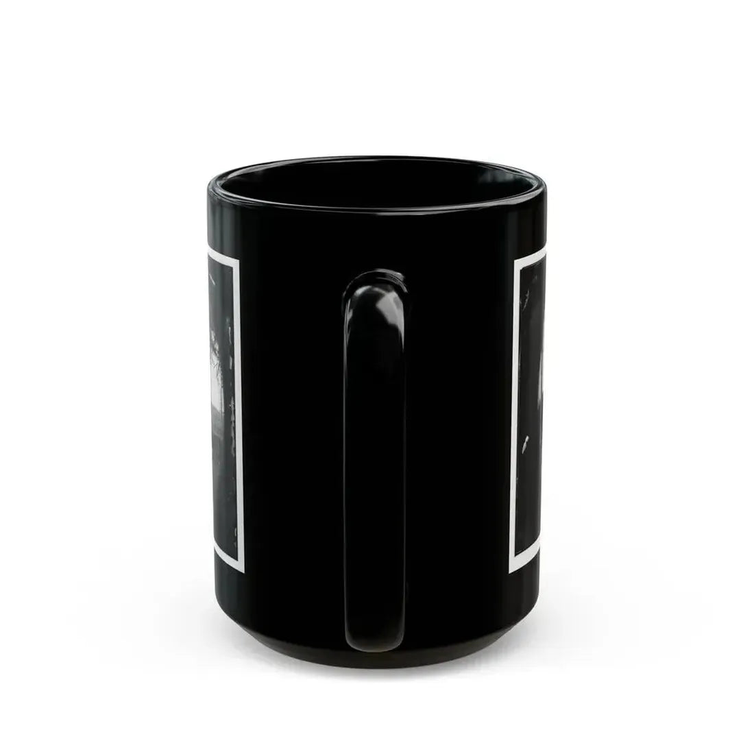 Brandy Station, Virginia. Specimen Of Officers Quarters. Army Of The Potomac (U.S. Civil War) Black Coffee Mug - Go Mug Yourself