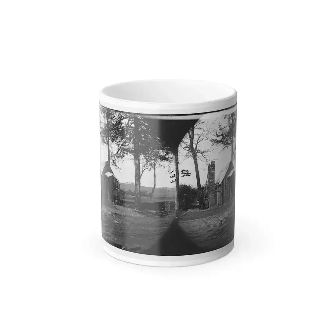 Brandy Station, Virginia. Specimen of Officers Quarters. Army of the Potomac (U.S. Civil War) Color Changing Coffee Mug 11oz Default Title 11oz - Go Mug Yourself