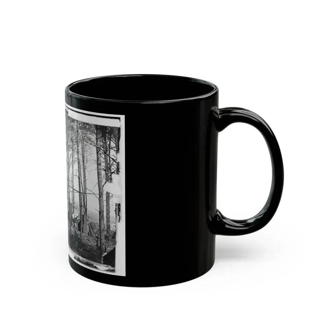 Brandy Station, Virginia. Telegraph Corps Camp (U.S. Civil War) Black Coffee Mug - Go Mug Yourself