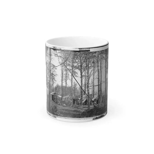 Brandy Station, Virginia. Telegraph Corps Camp (U.S. Civil War) Color Changing Coffee Mug 11oz Default Title 11oz - Go Mug Yourself