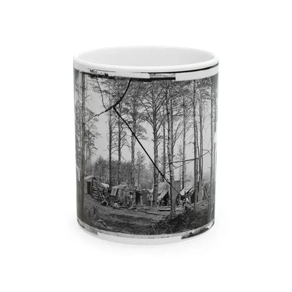 Brandy Station, Virginia. Telegraph Corps Camp (U.S. Civil War) White Coffee Mug 11oz - Go Mug Yourself