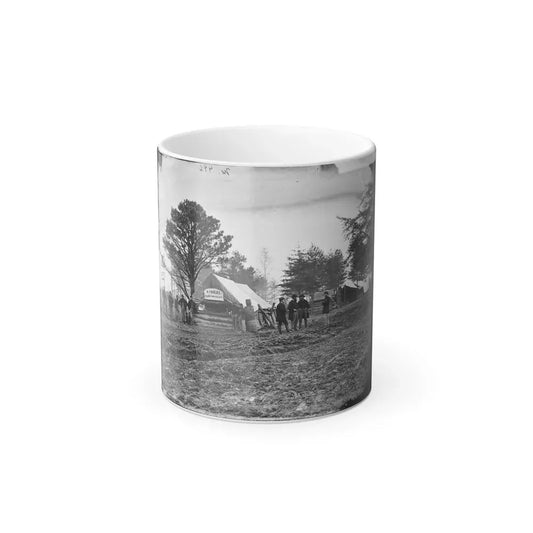 Brandy Station, Virginia. Tent of A. Foulke, Sutler, 1St Brigade, Horse Artillery (U.S. Civil War) Color Changing Coffee Mug 11oz Default Title 11oz - Go Mug Yourself