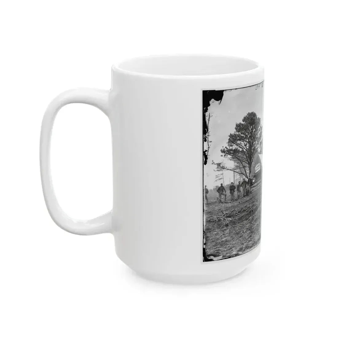 Brandy Station, Virginia. Tent Of A. Foulke, Sutler, 1st Brigade, Horse Artillery (U.S. Civil War) White Coffee Mug - Go Mug Yourself