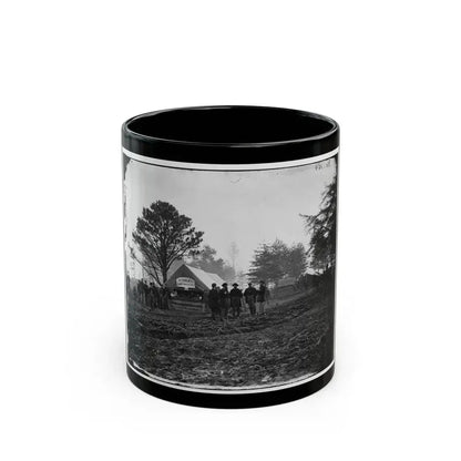 Brandy Station, Virginia. Tent Of A. Foulke, Sutler At Headquarters Of 1st Brigade, Horse Artillery (U.S. Civil War) Black Coffee Mug 11oz - Go Mug Yourself