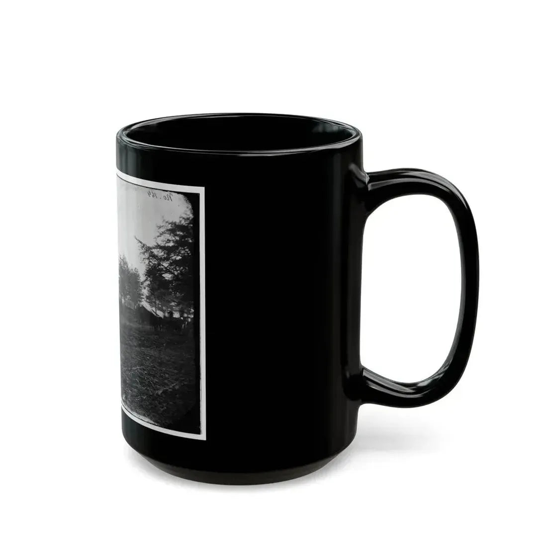 Brandy Station, Virginia. Tent Of A. Foulke, Sutler At Headquarters Of 1st Brigade, Horse Artillery (U.S. Civil War) Black Coffee Mug - Go Mug Yourself
