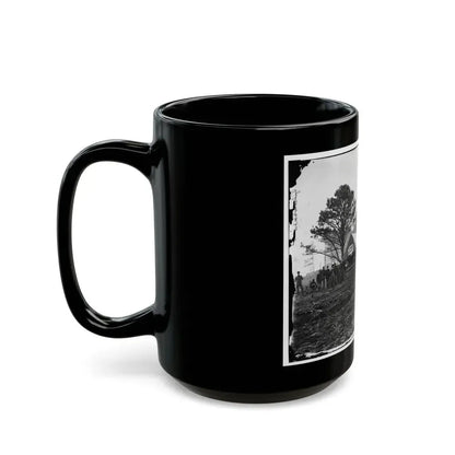 Brandy Station, Virginia. Tent Of A. Foulke, Sutler At Headquarters Of 1st Brigade, Horse Artillery (U.S. Civil War) Black Coffee Mug - Go Mug Yourself