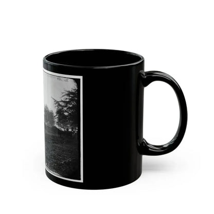 Brandy Station, Virginia. Tent Of A. Foulke, Sutler At Headquarters Of 1st Brigade, Horse Artillery (U.S. Civil War) Black Coffee Mug - Go Mug Yourself