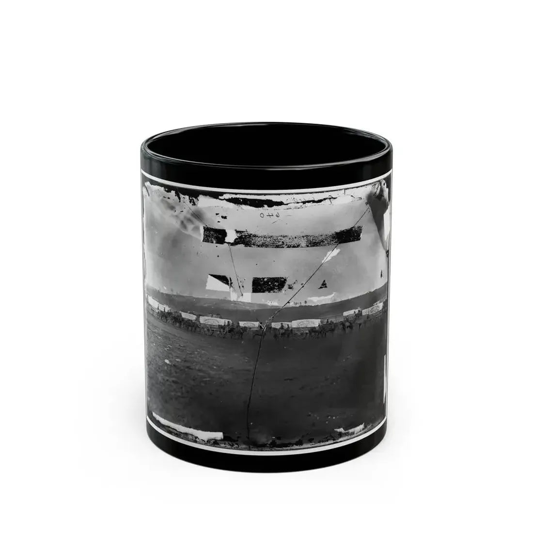 Brandy Station, Virginia (Vicinity). Ammunition Train Of 3d Division, Cavalry Corps (U.S. Civil War) Black Coffee Mug 11oz - Go Mug Yourself