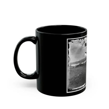 Brandy Station, Virginia (Vicinity). Ammunition Train Of 3d Division, Cavalry Corps (U.S. Civil War) Black Coffee Mug - Go Mug Yourself