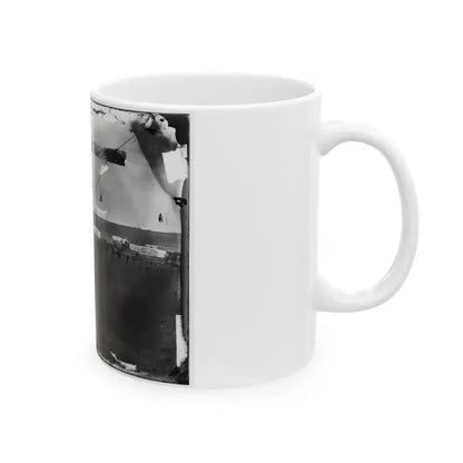 Brandy Station, Virginia (Vicinity). Ammunition Train Of 3d Division, Cavalry Corps (U.S. Civil War) White Coffee Mug - Go Mug Yourself