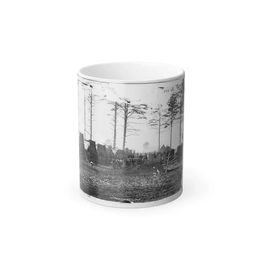 Brandy Station, Virginia (Vicinity). Camp of the 18Th Pennsylvania Cavalry (U.S. Civil War) Color Changing Coffee Mug 11oz Default Title 11oz - Go Mug Yourself