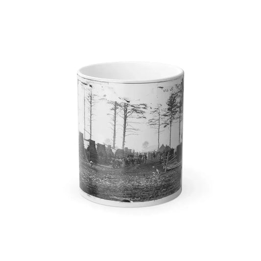 Brandy Station, Virginia (Vicinity). Camp of the 18Th Pennsylvania Cavalry (U.S. Civil War) Color Changing Coffee Mug 11oz Default Title 11oz - Go Mug Yourself